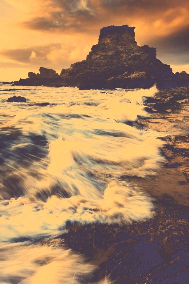 Побережье HDR обои