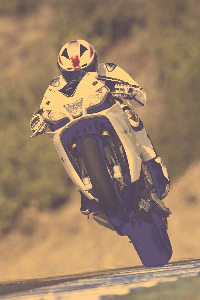 Спортбайк на козле обои