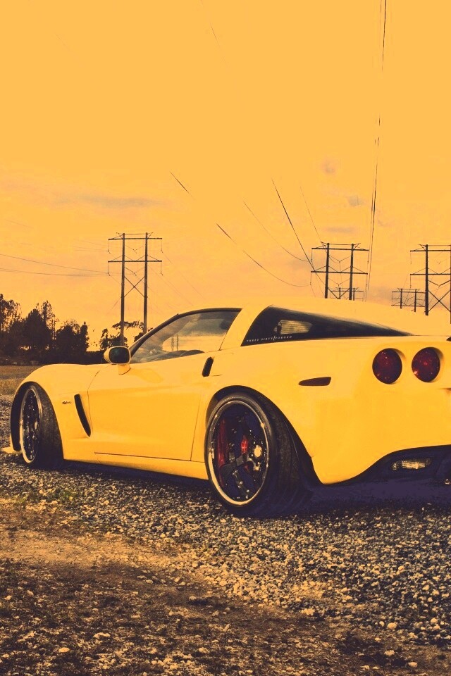 Chevrolet corvette обои