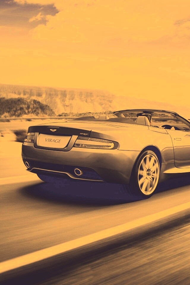 Астон кабриолет обои