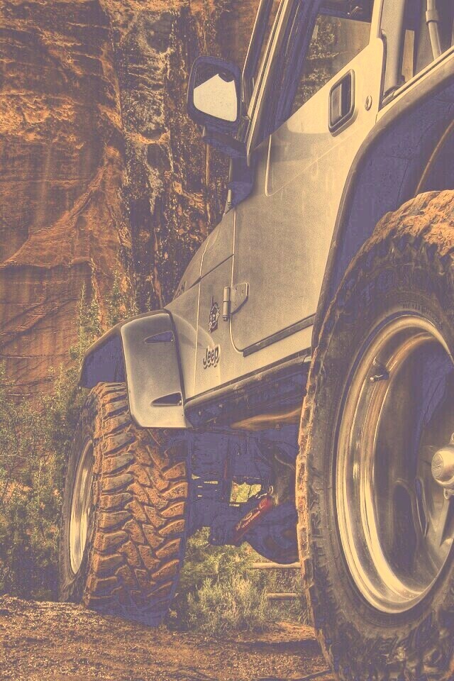Jeep на бездорожье обои