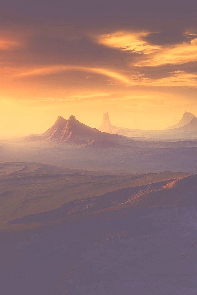 Инопланетный ландшафт обои