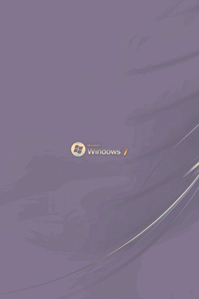 Темный фон Windows 7 обои