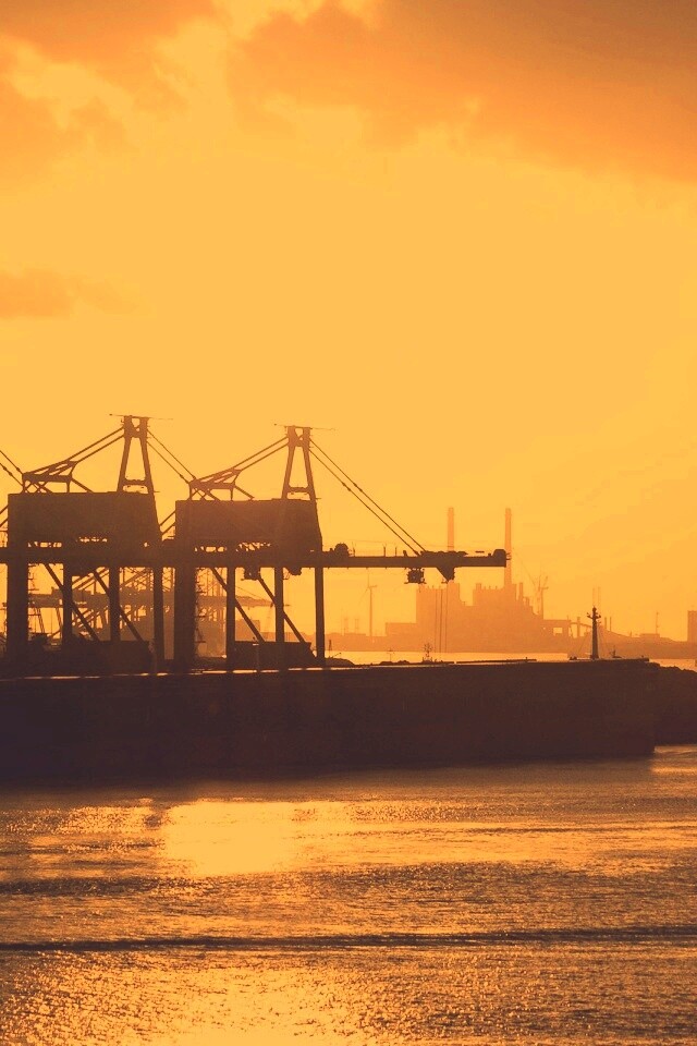 Грузовой порт обои