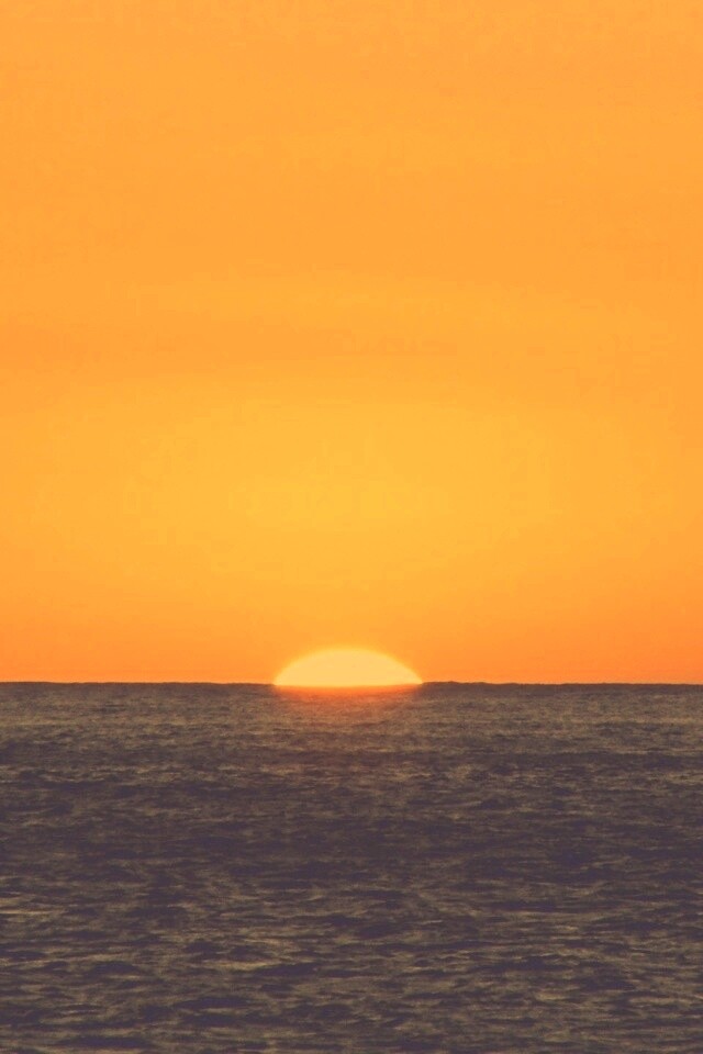 Идеальный закат обои