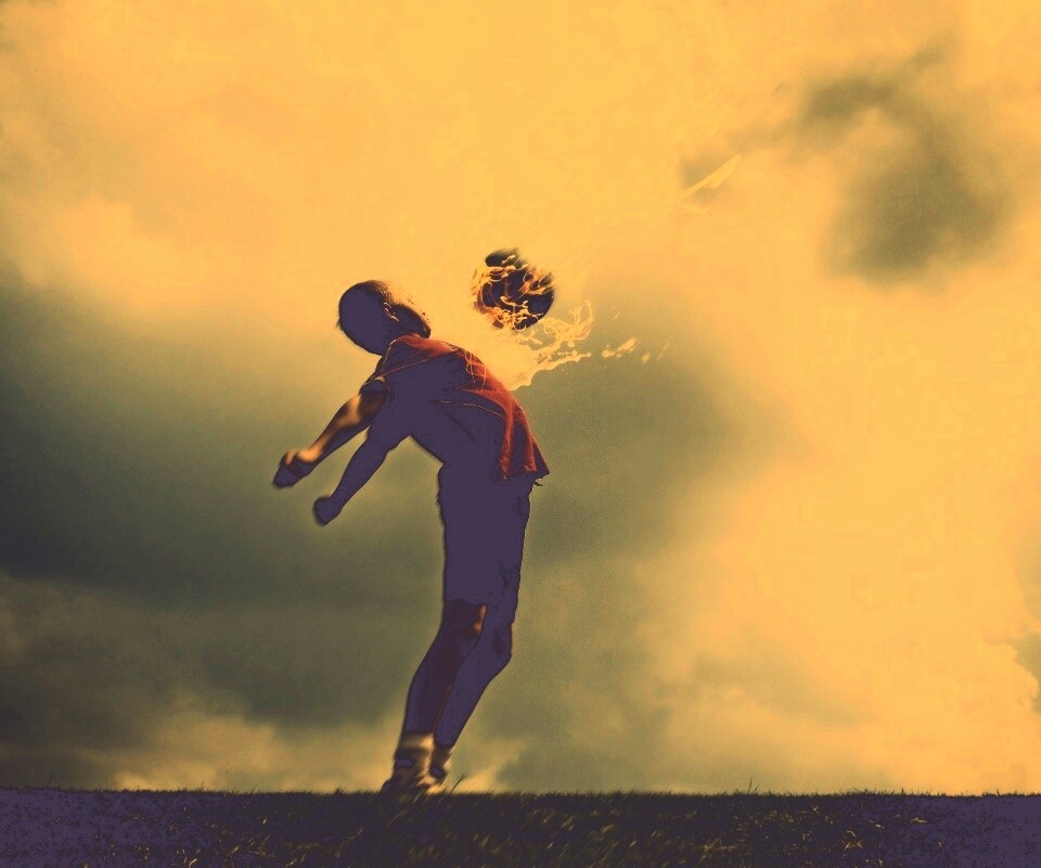 Футболист обои