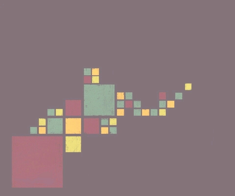 Цветные кубы обои