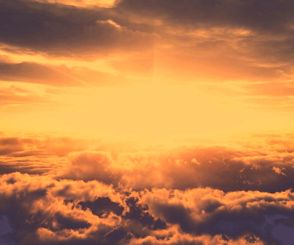 Небеса и солнце обои