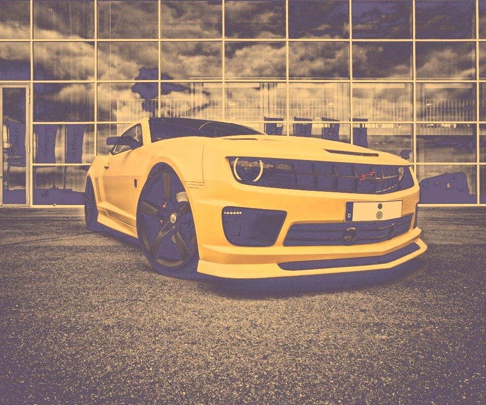 Желтый монстр обои