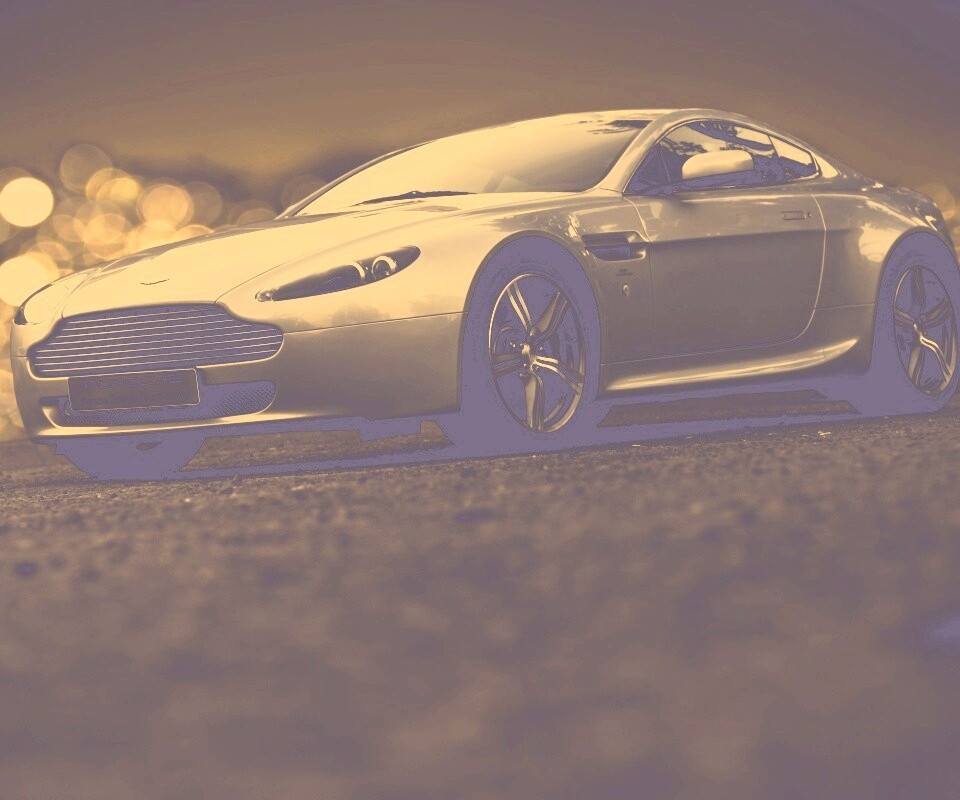 Серебряная машина обои