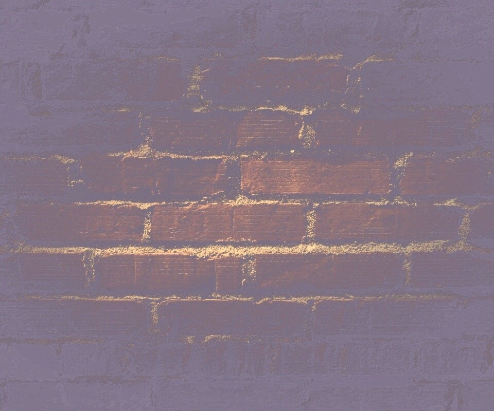 Затемненная кирпичная стена обои