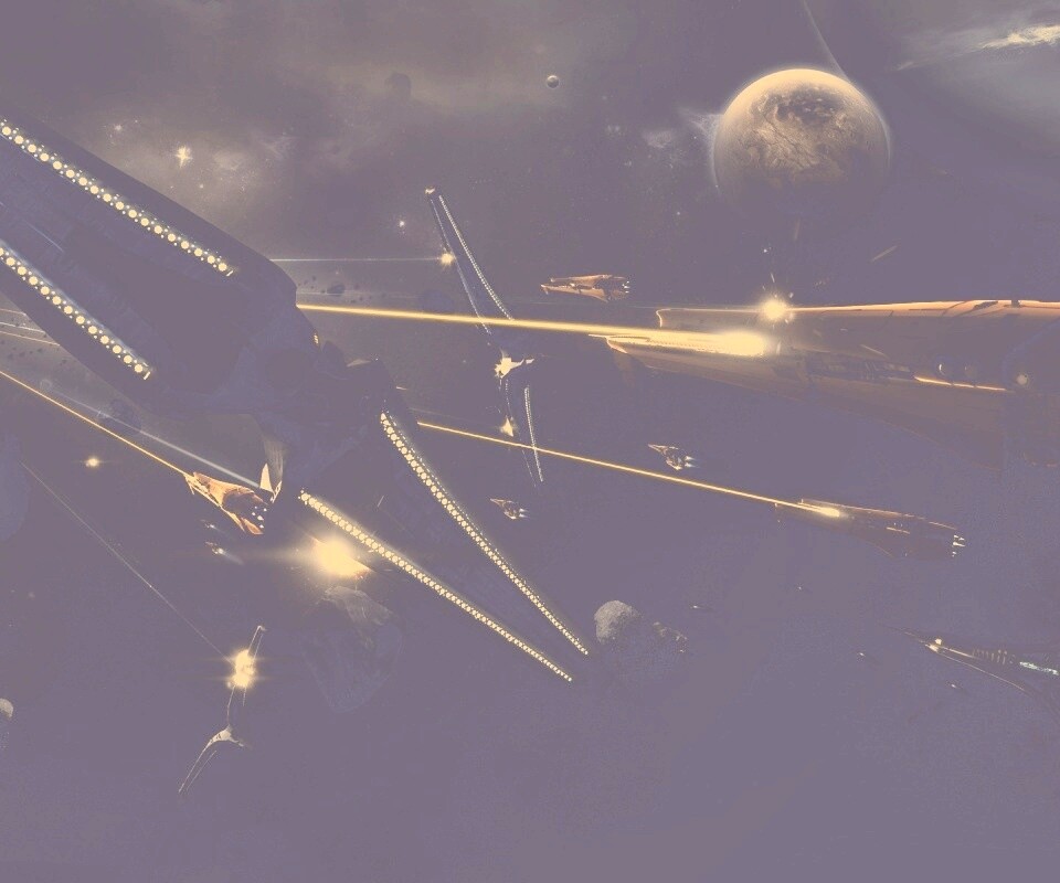 Космическая баталия обои