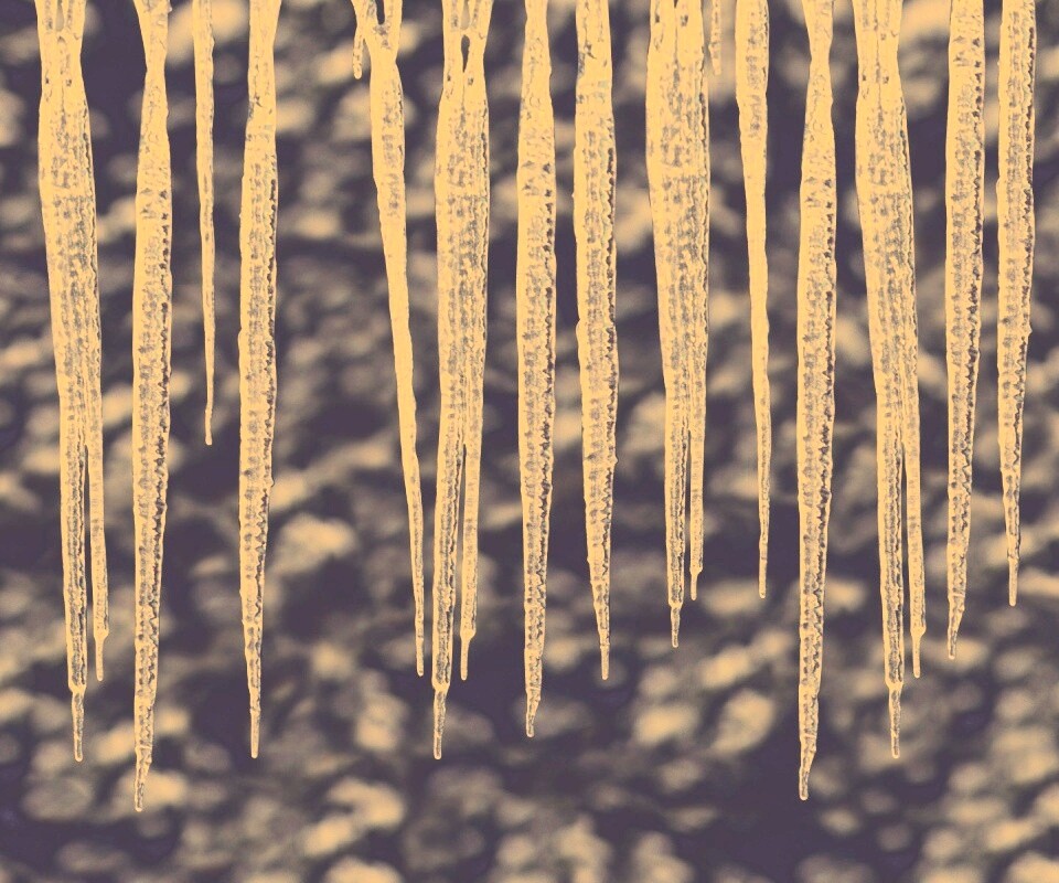 Сосули обои