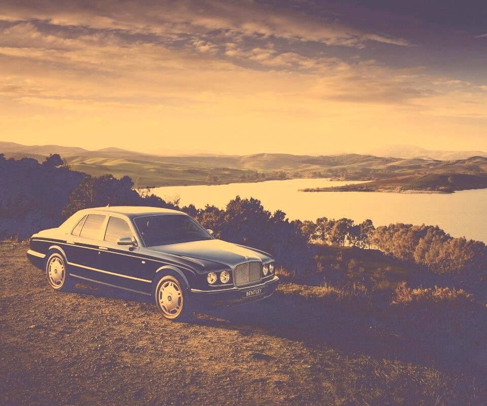 Бентли на природе обои