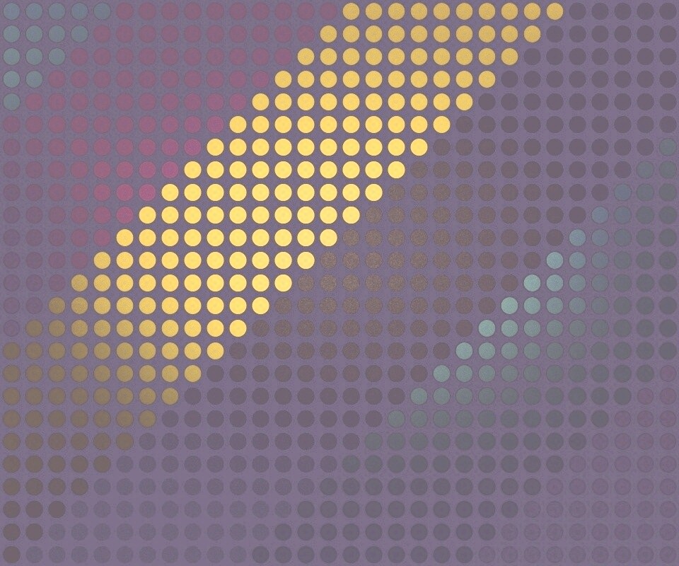 Полосы из цветных кругов обои