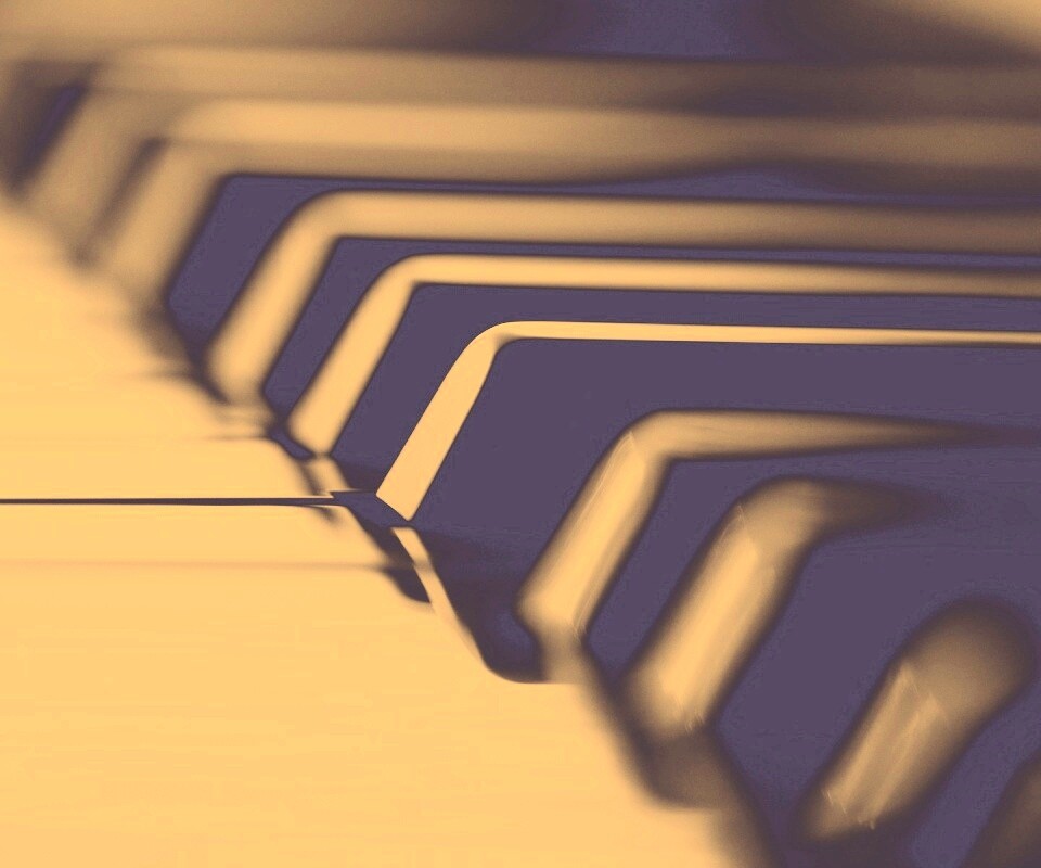 Клавиши  рояля обои