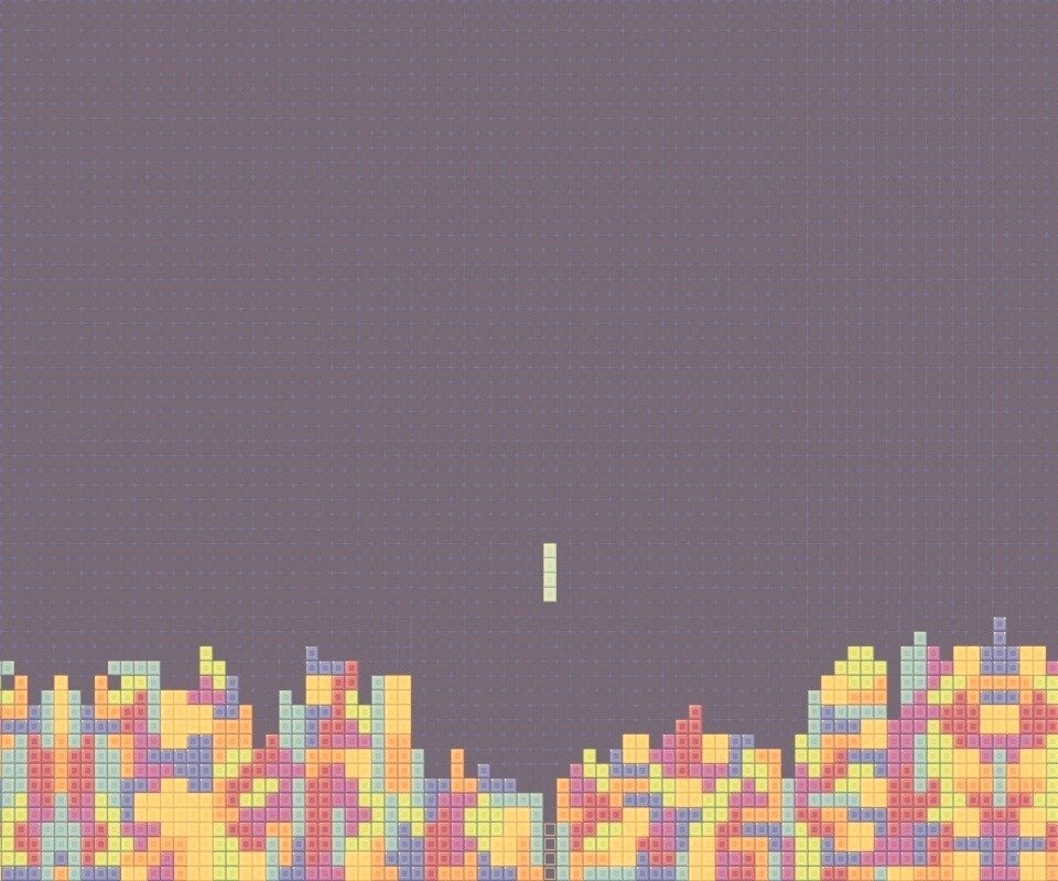 Гигантский тетрис обои