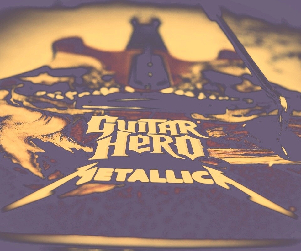 Контролер для Guitar Hero с Металликой обои