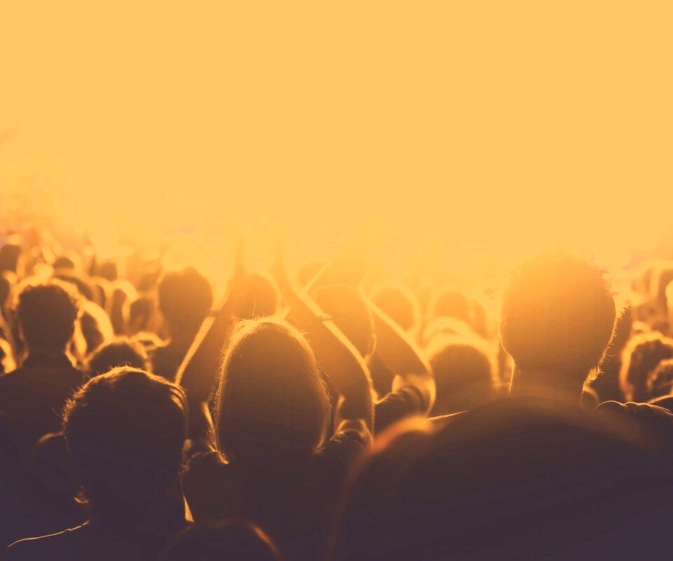 Люди на концерте обои