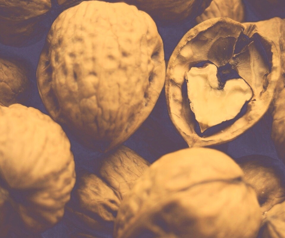 Расколотый орех обои