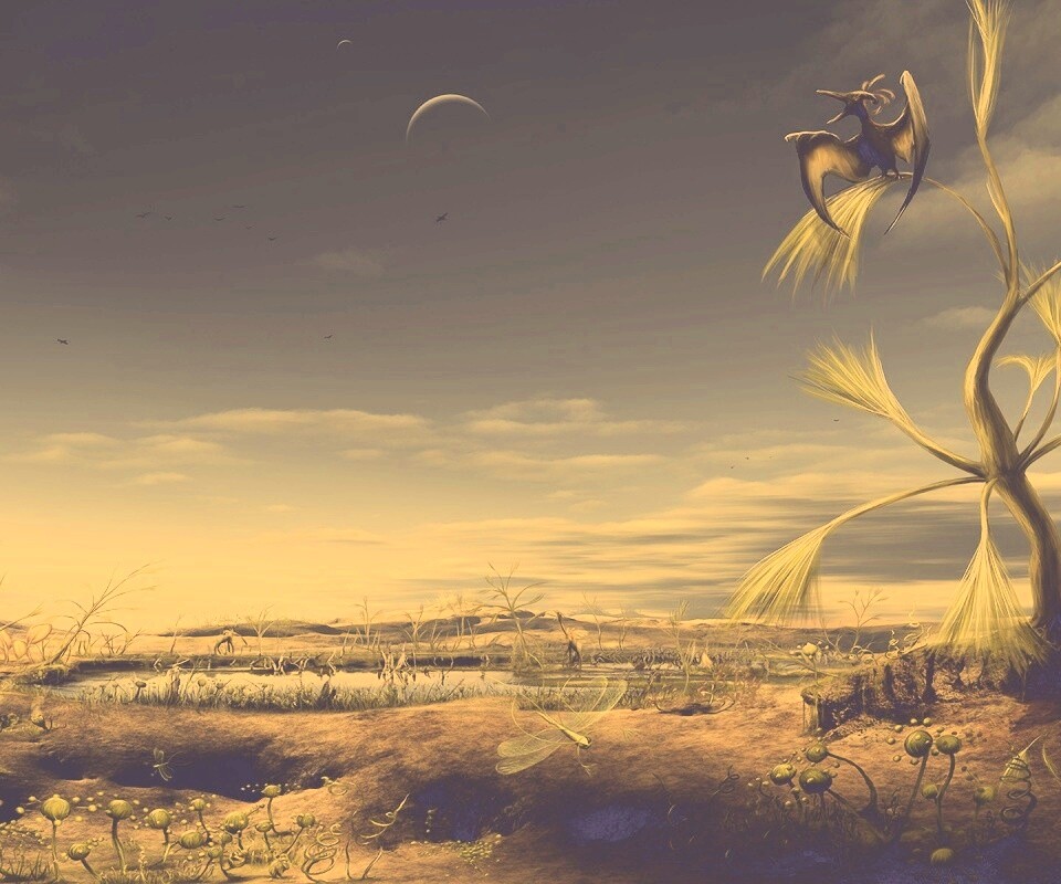 Флора и фауна другой планеты обои