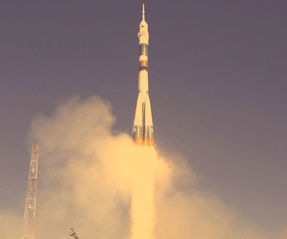 Запуск ракеты обои