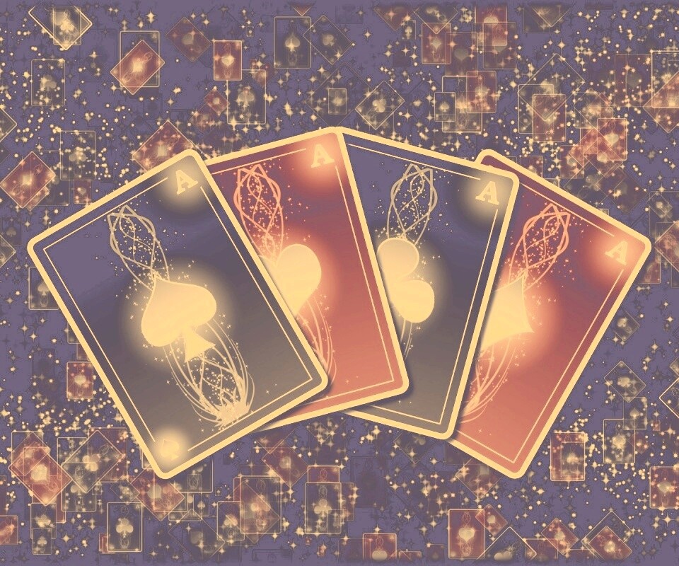 Каре из тузов обои