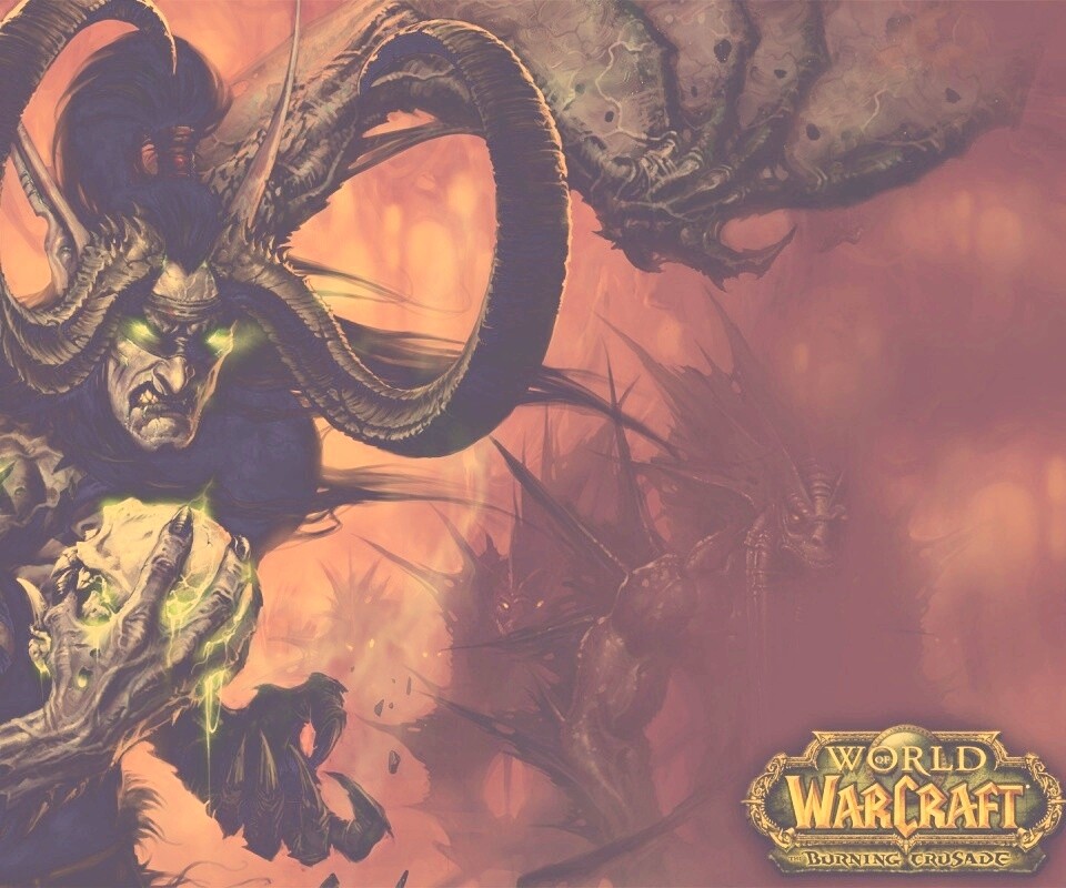 Иллидан из WoW BC обои