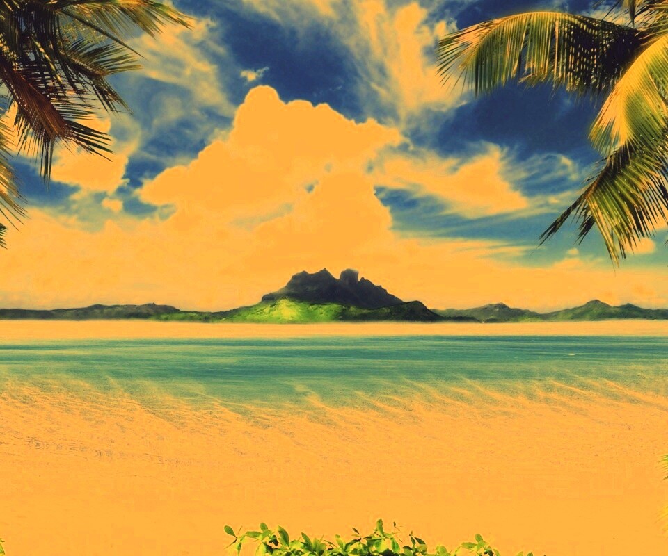 Тропический рай обои