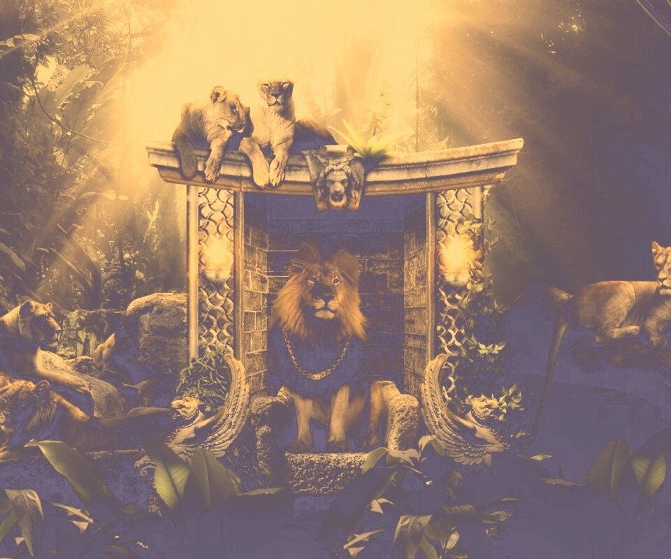 Царь зверей обои