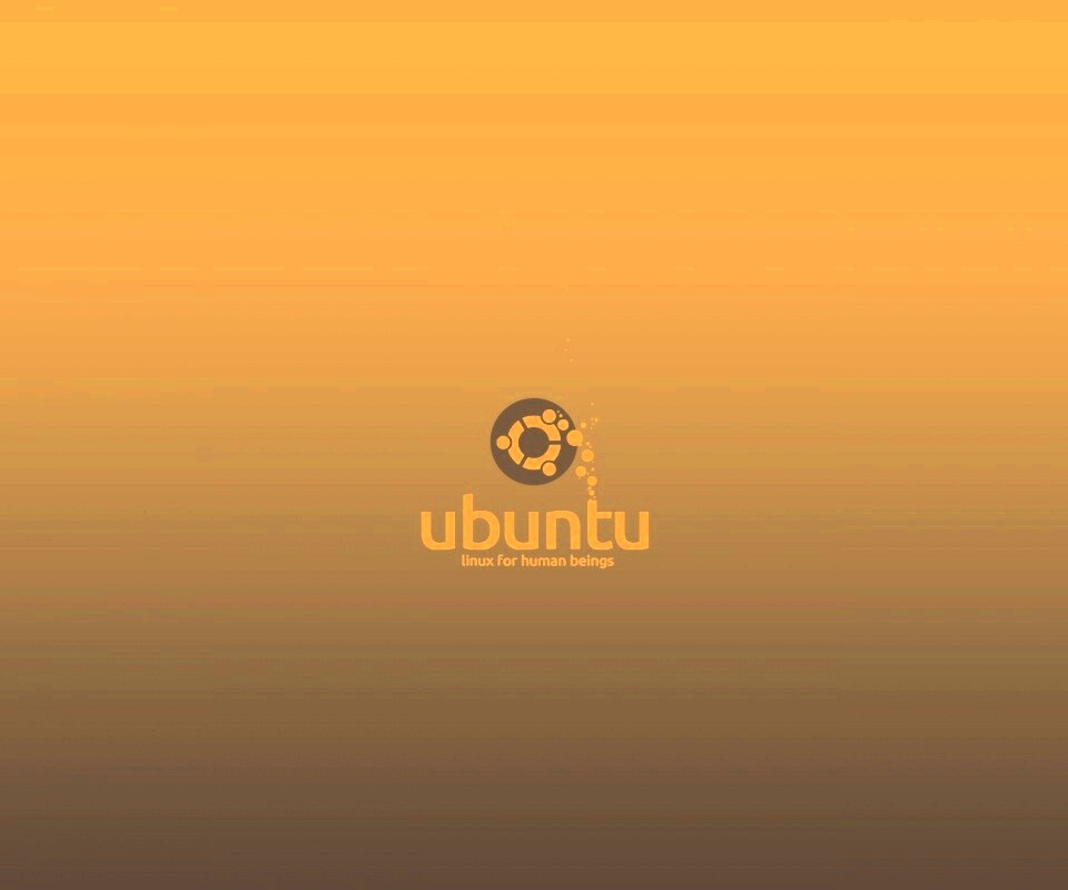 Логотип Ubuntu обои