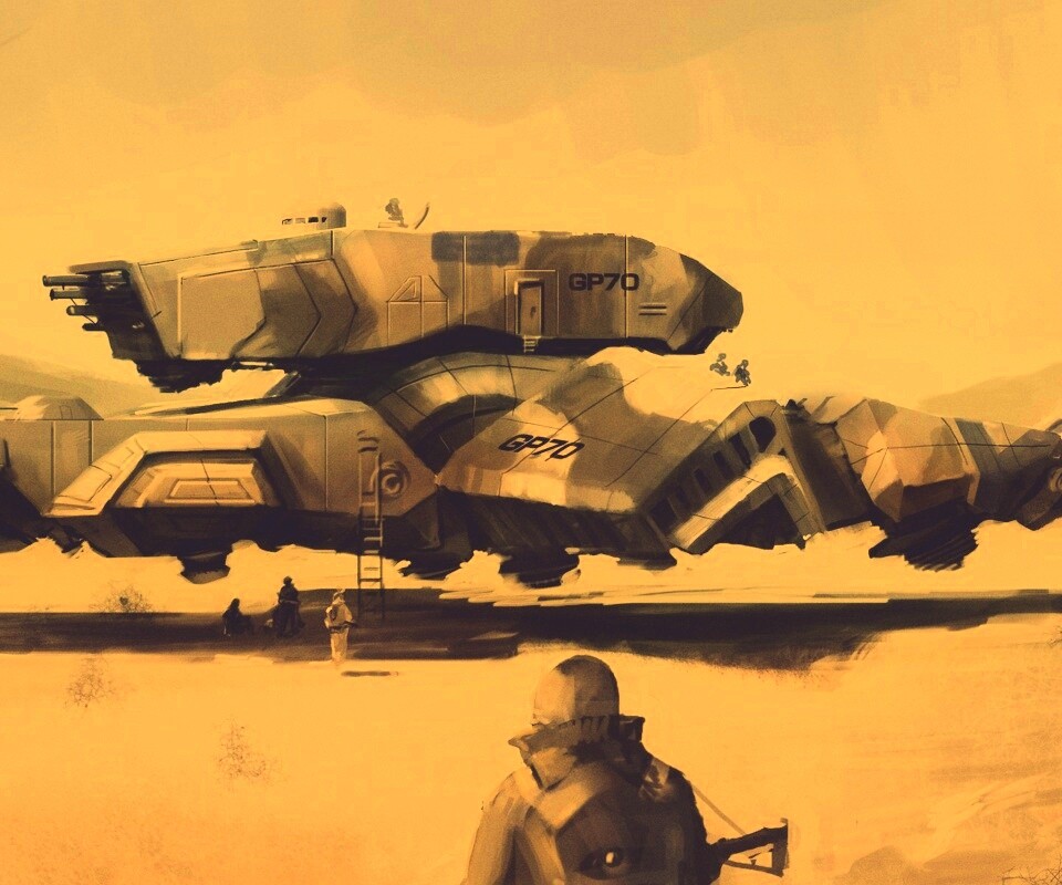 Летающий танк обои