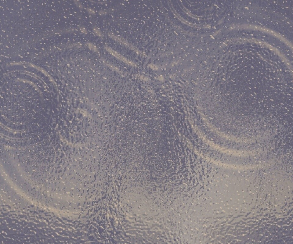 Рябь и круги на воде обои