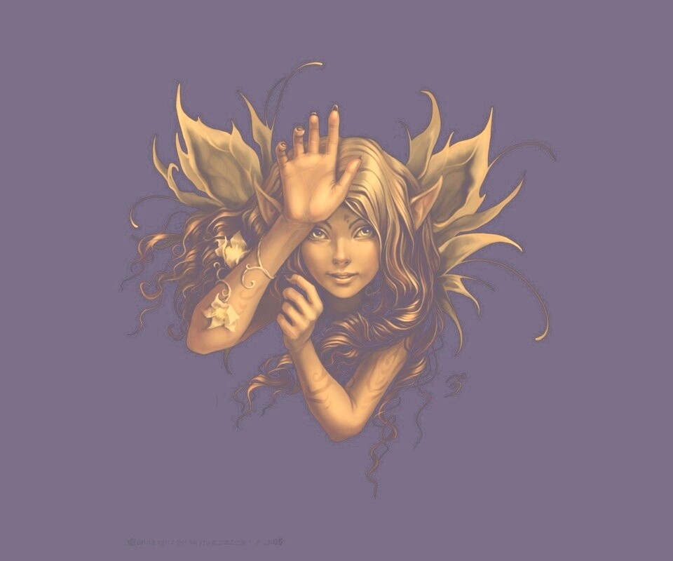 Лесная фея обои