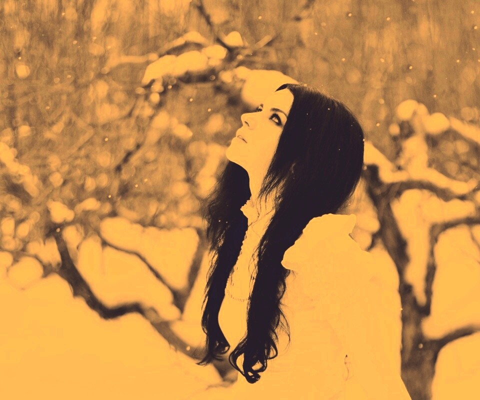 Белоснежная леди обои