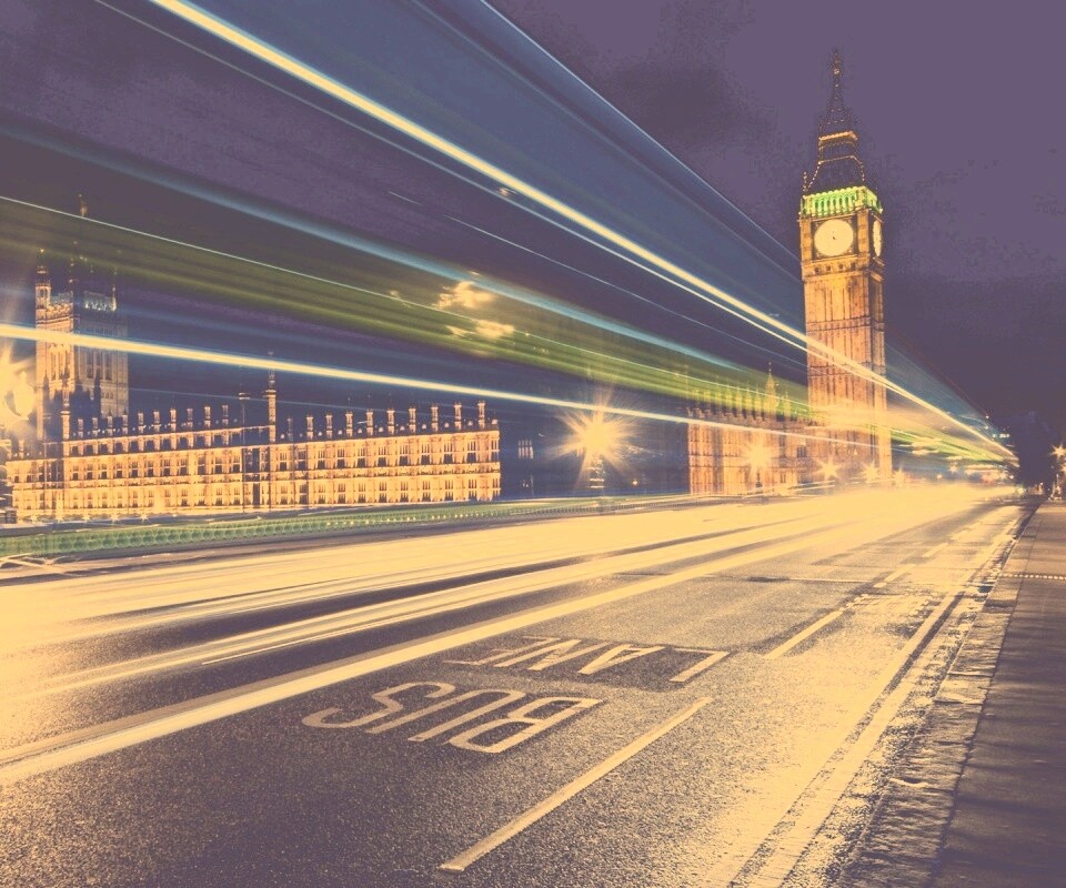 Ночной лондон обои