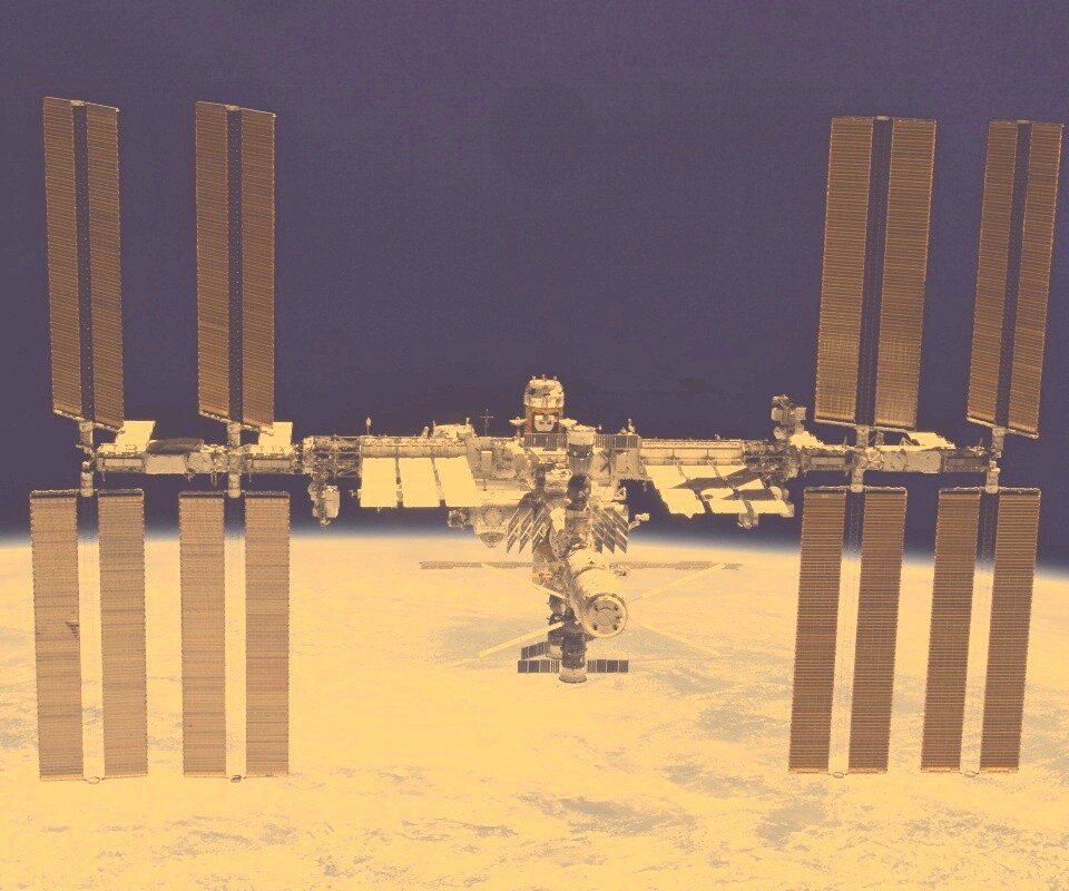Международная космическая станция обои