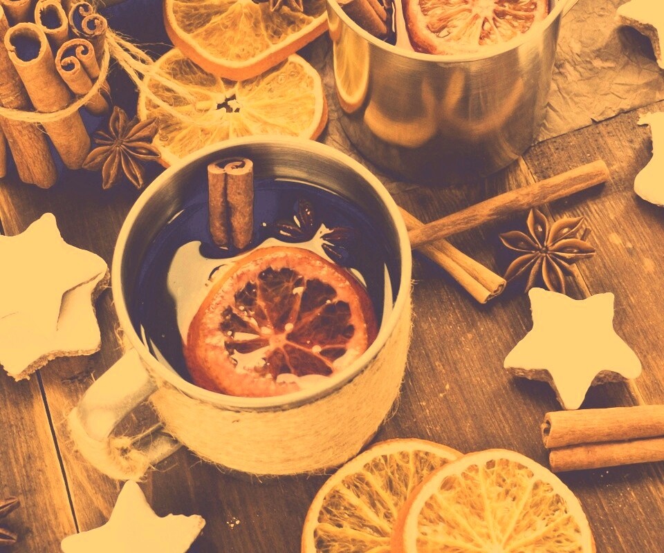 Уютный глинтвейн обои