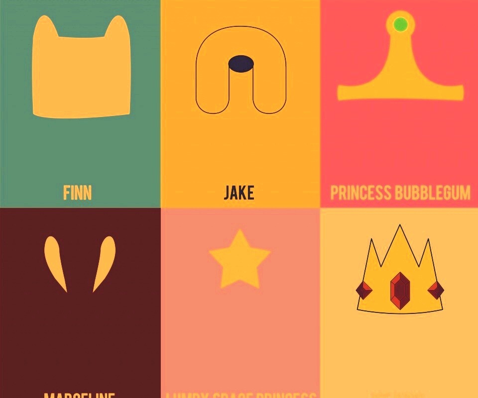 Время приключений схематично обои