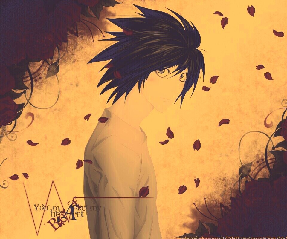 Тетрадь смерти, фанарт обои