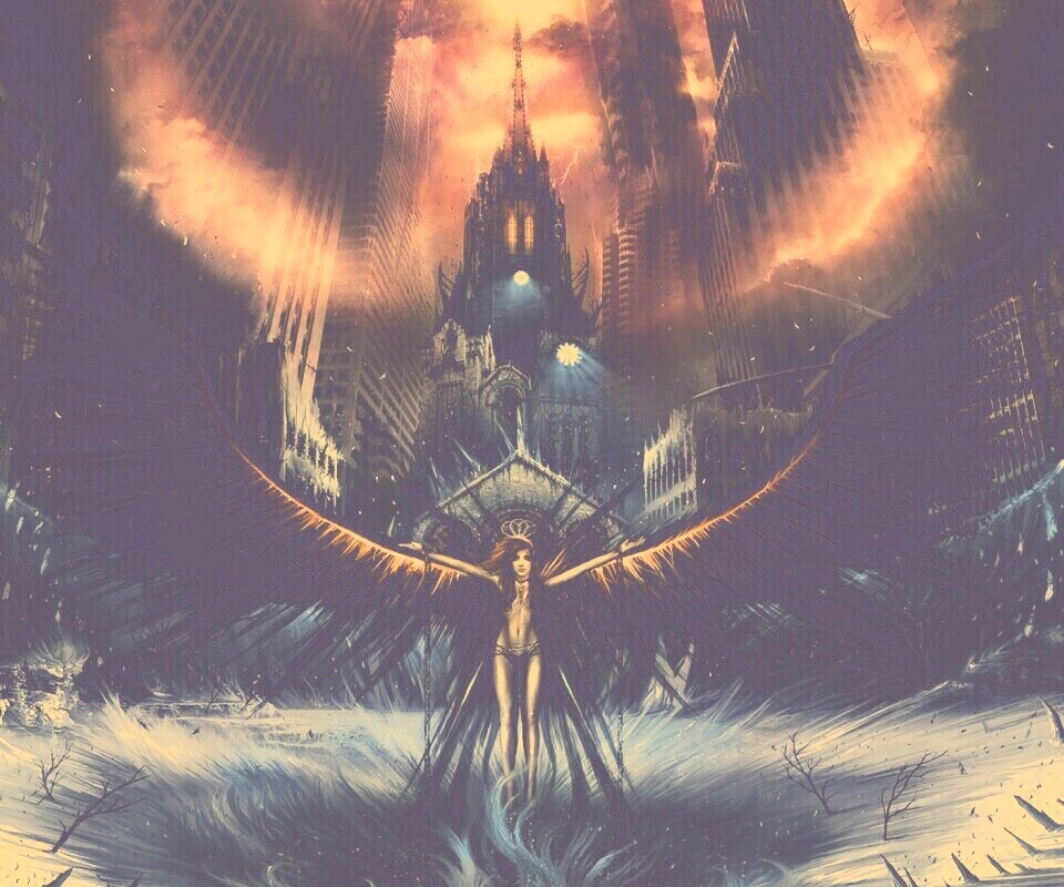 Тёмный ангел обои