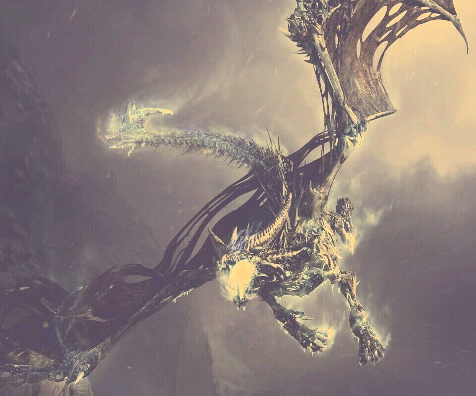 Ледяной дракон обои