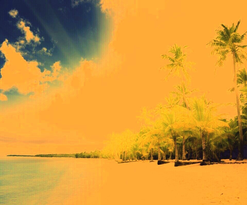 Тропическое побережье обои