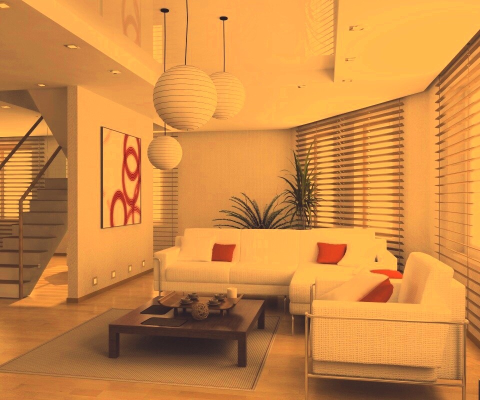 Китайская гостинная обои