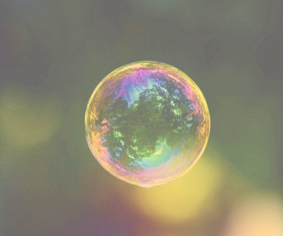 Мыльный пузырь обои