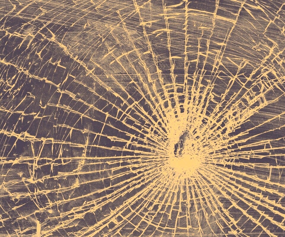 Разбитое стекло, текстура обои