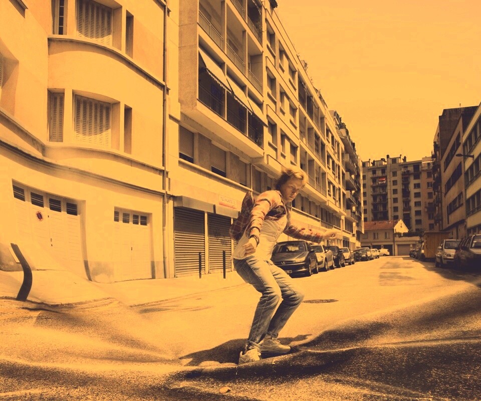 Смятое фото обои