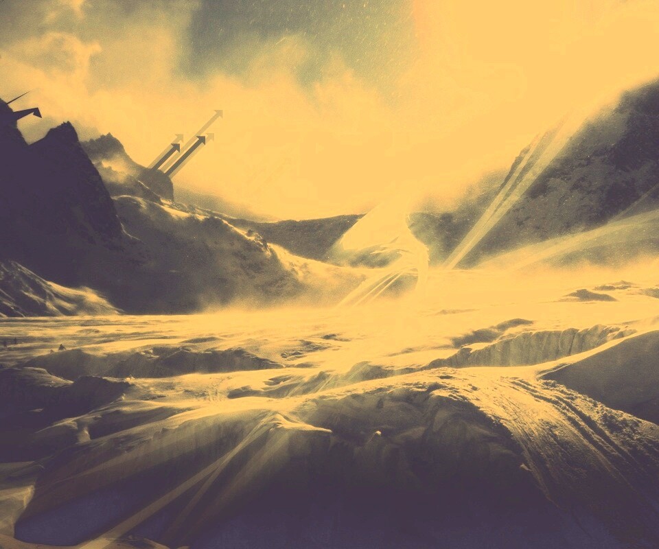 Туманные горы обои