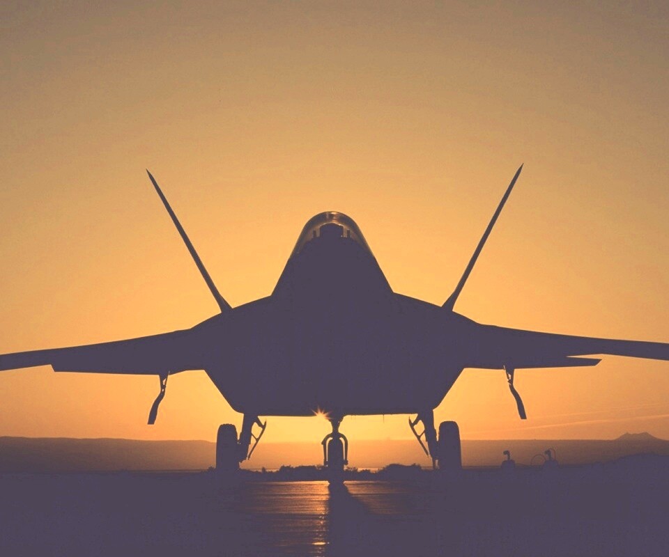 Истребитель F22 обои