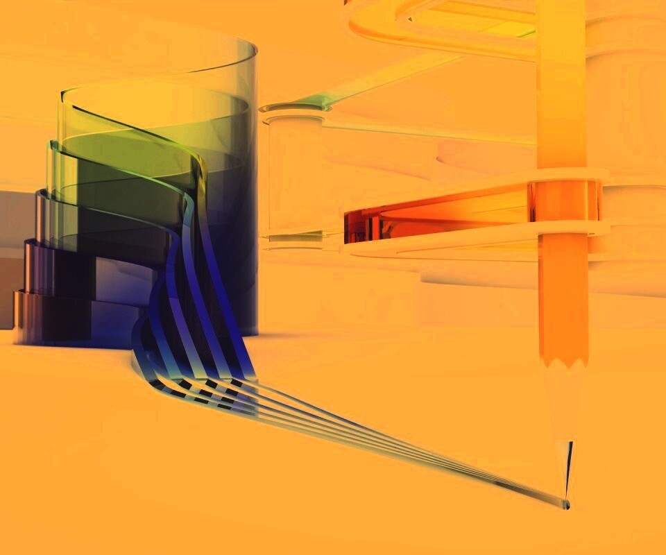 Фантазия карандаша обои